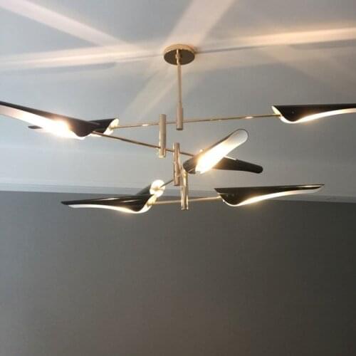 Modern LED Chandelier Metal Ceiling Pendant Lamps for Living Room Lustre Lamparas Colgantes lamps kitchen home lighting fixtures