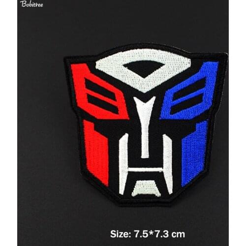Fashion Cool Super Hero Embroidered Iron On Patch Cloth Badge Appliques for Jackets Jeans Backpack Clothes Decoration