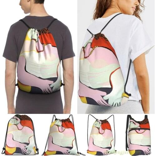 Men Outdoor Travel Drawstring Backpack Bags Le Rêve ( The Dream )- Pablo Picasso Women Sports Travel Bag Fitness Swimming Bag