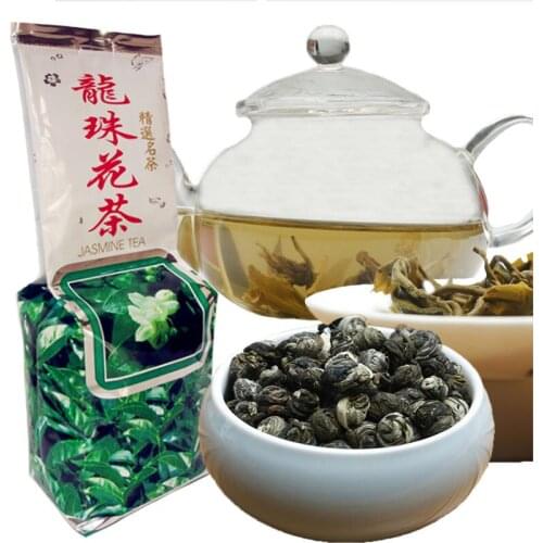 Natural Chinese Jasmine Tea Green Jasmine Dragon Pearl Slimming Flower Chinese Tea