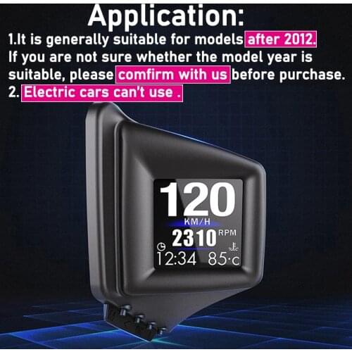 OBD GPS Dual System Head-up Display A401 Display Car Digital Hud GPS Speedometer LCD Overspeed Alarm Car Speed Projector
