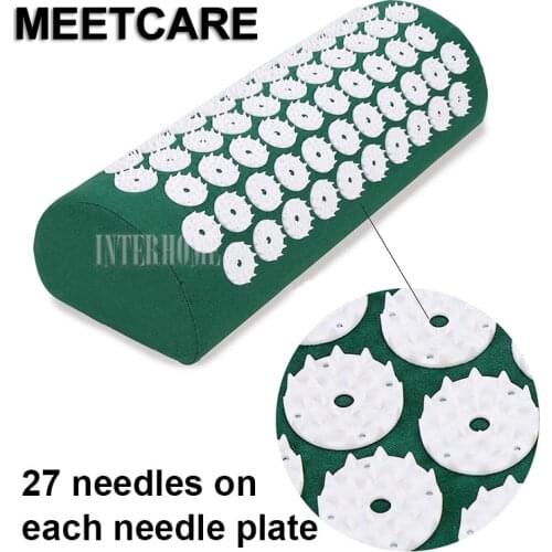 Acupuncture Pillow Anti-Pain Function Neck Pain Yantra Shakti Mat Massage Relieve Fatigue Eliminating Depression Improve Sleep