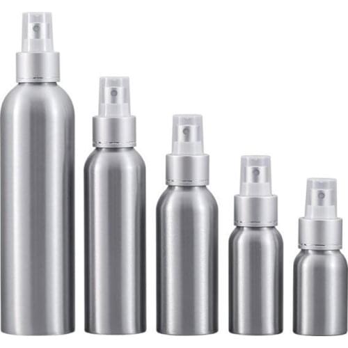 Empty Cosmetic Containers High Quality Aluminum Atomizer Perfume 30ml 50ml 100ml 120ml 150ml 250ml Toner Travel Bottle 20pcs/lot
