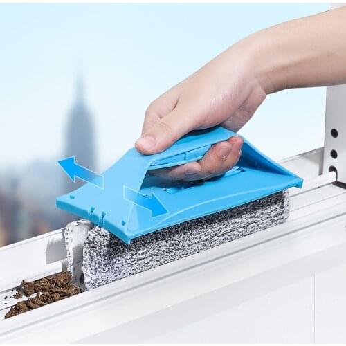 Wiping Window Gap Groove Crevice Brush Replacement Cloth Cleaning Tool Multifunctional Window Sill No Dead Ends Clean Sponge