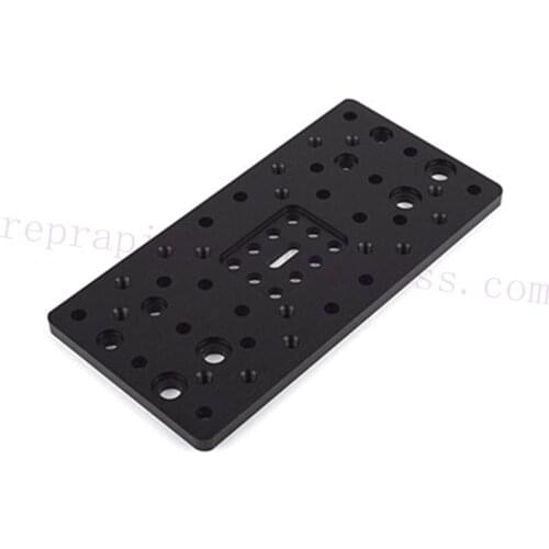 T6x77.15x155mm 3D Printer C-beam Gantry Plate - Double Wide F/ Openbuilds C-Beam Riser Plate CNC 3D printer machine Parts