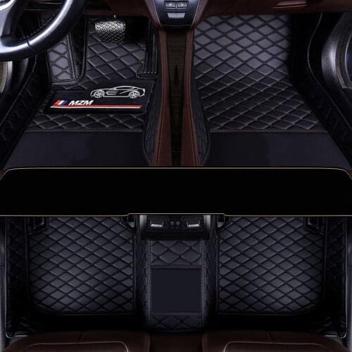 Thicken Leather car floor mat For chery tiggo 8 7 pro rugs carpets accessories