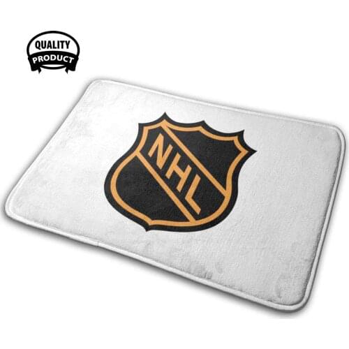 Vintage Logo 3D Soft Non-Slip Mat Rug Carpet Cushion Hockey Puck Gretzky Vintage Sports Mcdavid Ovechkin