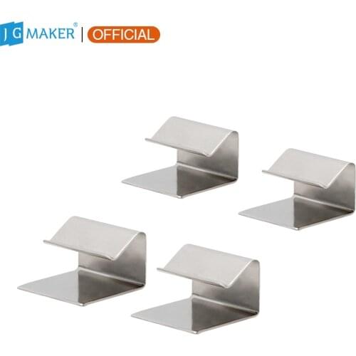 JGMAKER 3D Printer Heated Bed Clips For Black Diamond Glass and Aluminum plate 4 Clamps Each Package jgaurora