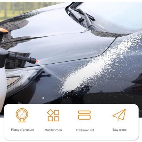 1.5L Car Wash Watering Can High Pressure Cleaner Car Cleaning Sprayer Manual Snow Foam Spray Can Cleaning Foam Nozzle Spray