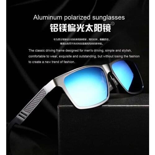 Aluminum Sunglasses polarized man sun glasses lens Fashion Summer Woman Vintage Sunglass Outdoor Goggles Eyeglasses super light