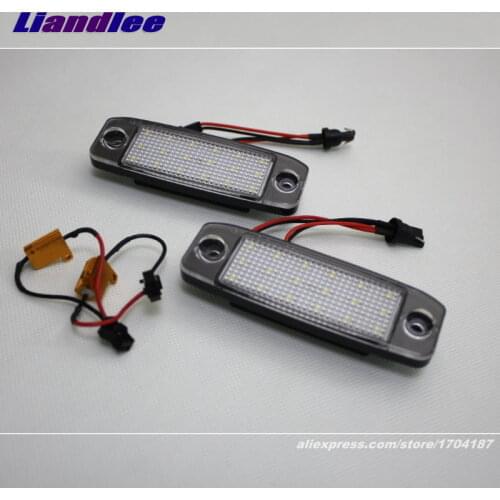 Auto Electronic For Hyundai Avante/Elantra/Neo/Fludic/Elantra 2000-2010 LED Car License Plate Light Number Frame Lamp