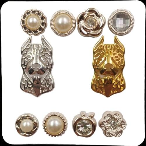 Pit Bull Rottweiler Yorkshire Terrier Dachshund Dog Animal Brooch Pins Breastpin Pearl Enamel Twinkling Classic Pet Lover Gift