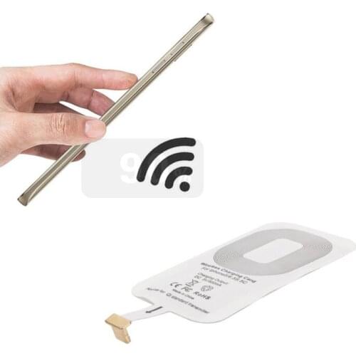 Quick QI Wireless Charger Receiver mobile phone Micro USB Charging Adapter Receptor for iPhone 5 6 7 6s 7s plus