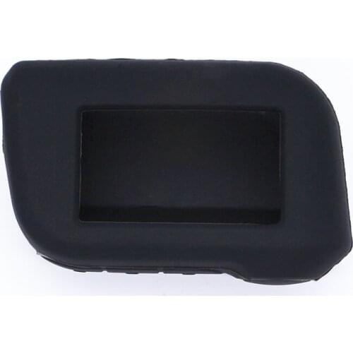 A93 A63 Silicone Key Case Bag for Vehicle Security 2 Way Car Alarm System Starline A93 A63 LCD Remote controller Key Fob Chain