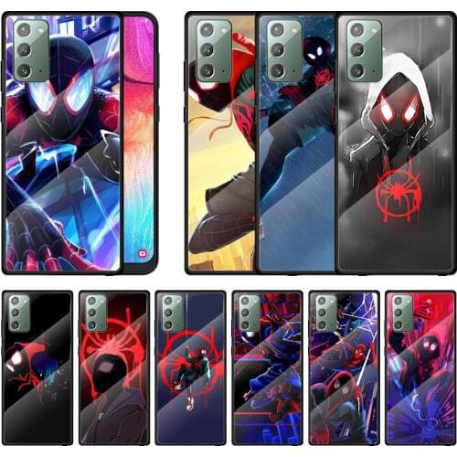 Marvel Venom Super Hero For Samsung Note 20 10 9 8 Ultra Lite Plus A70 A50 A40 A30 A20 A10 Tempered Glass Phone Case