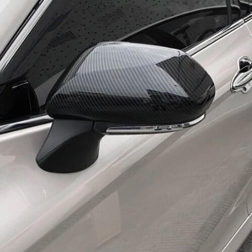 2pcs for toyota prius 50 2016-2019 Rearview mirror Decorative cover strip Decoration protection