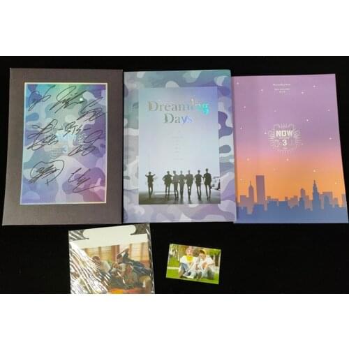 NOW3 Chicago Photobook V SUGA JIN JIMIN Jung Kook RM J-HOPE autographed K-POP GIFTS COLLECTION Rare