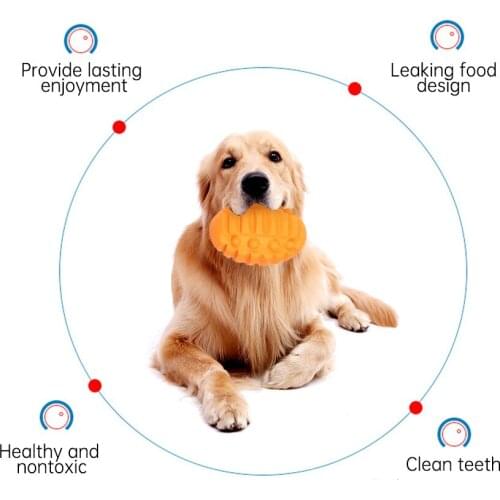 Pet Interactive Toy Pet Rugby Toy French Bulldog Teddy Poodle Small Dog Molar Vocal Toy