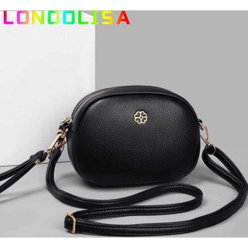 Leather Crossbody Female Bag High Quality Clutch Shoulder Small Sac Fashion Trend Women Handbag Messenger Mini Purse and Wallet