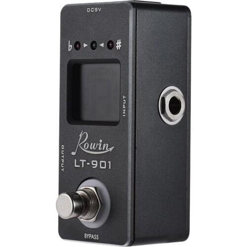 Lt-901 Guitar Tuner Effect Pedal Mini Chromatic True Bypass Lcd Display Digital Pedal Guitar Parts Accessories