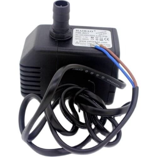 Ice machine water inlet pump water submersible pump motor ultra-quiet HB-801