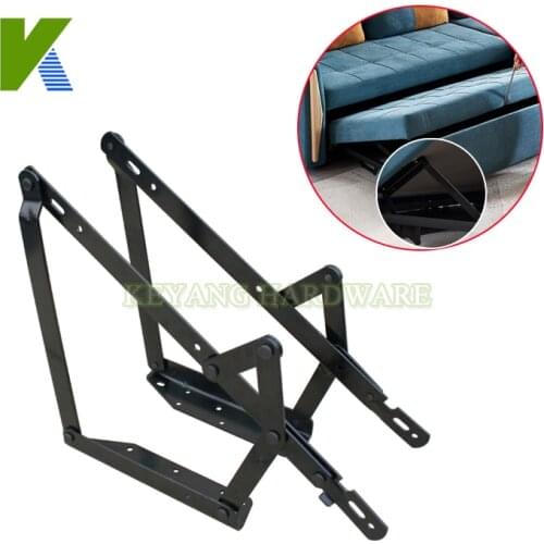 Furniture hardware sofa bed hinge folding sofa bed storage mechanism metal frame