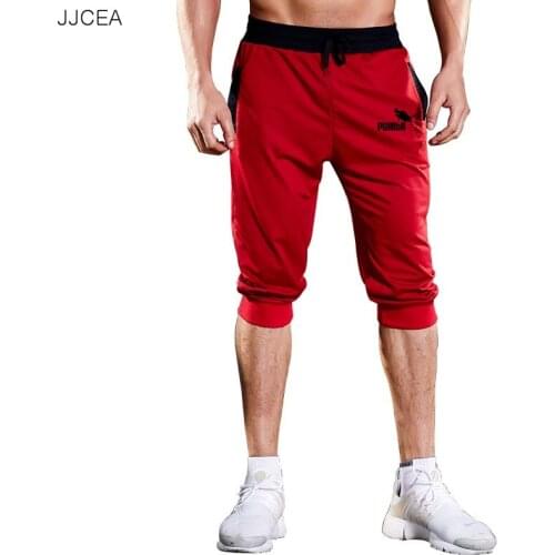 Mens shorts summer new fashion mens casual mens knee long shorts Fitness short jogging casual workout clothes Plus Size 3XL