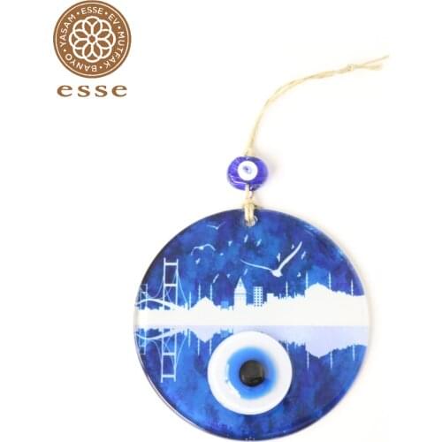 Fusion Glass Wall-Decoration , Circle Figures , Wall-Hanging Figures , Hanging , Gift , Wall , Decoration ,Home ,Good Luck