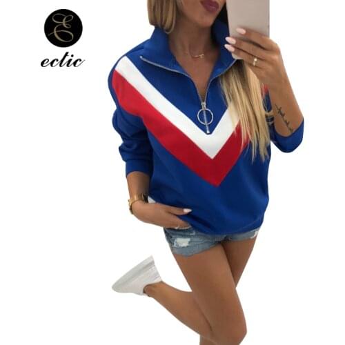 Half Zip Poleron Mujer 2021 Sweatshirt Stripe V Print Patchwork Women Hoodie Gym Sport Outfit Women Fitness Hoodie Cute Pullover