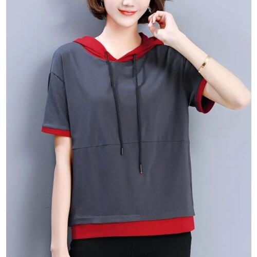 PPLMHU Women's Hooded T-shirts