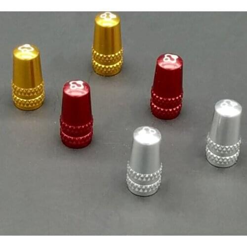 FOURIERS VL-PE009 Bicycle Presta Valve Caps Road Bike Accessories French Tyre F/V Inner Tube Pump Tire Valve Cover