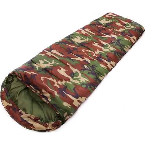 Outdoor Warm Sleeping Bag Hiking Camping Lunch Sleeping Bag Spring Summer Autumn Camouflage Sleepingbag Travel Keep Warm