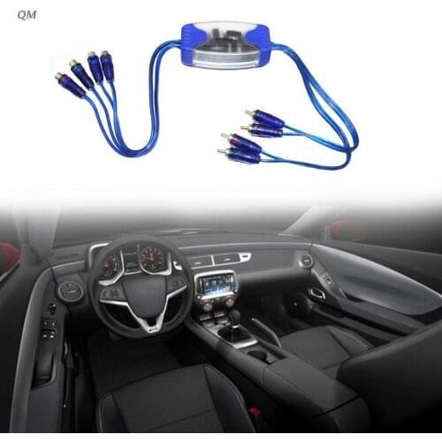 Universal Noise Sound Eliminator 4 Channel RCA Ground Loop Isolator Noise Filters For Car 13MF