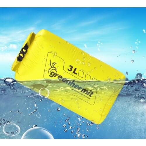 Greenhermit Advanced Waterproof Bag, High-end Outdoor Cordura Dry Sack, for Camping, Fishing, Swimming, Surfing 3L/6L/12L/24L/36
