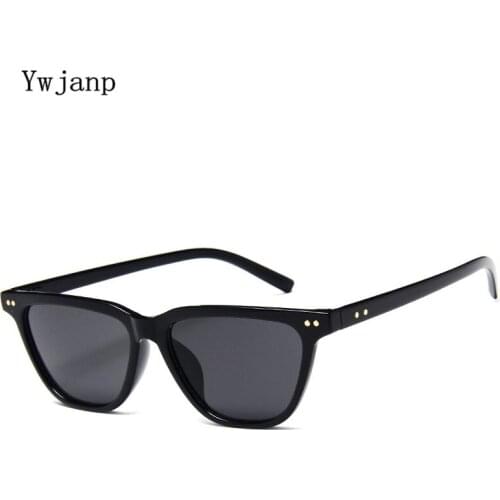 Ywjanp 2018 Fashion Square Sunglasses Women Designer Luxury Women Rice nail Sun Glasses Classic Vintage UV400 Outdoor Oculos