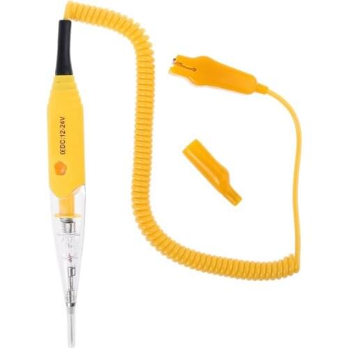 6V 12V 24V Digital Electric Automotive Circuit Tester Car Boat w Crocodile Clip