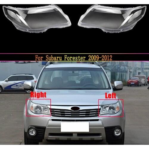 Car Headlamp Lens For Subaru Forester 2009 2010 2011 2012 Car Replacement Auto Shell Cover