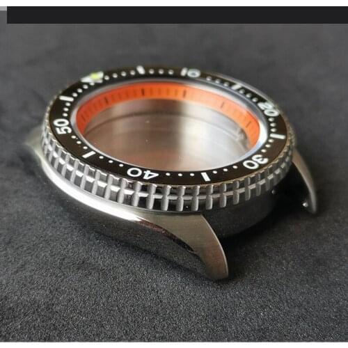 HEIMDALLR Sapphire Crystal Stainless Steel Watch Case Ceramic Bezel SKX007/SKX009 Diver Watch Case For NH35A /NH36A Movement