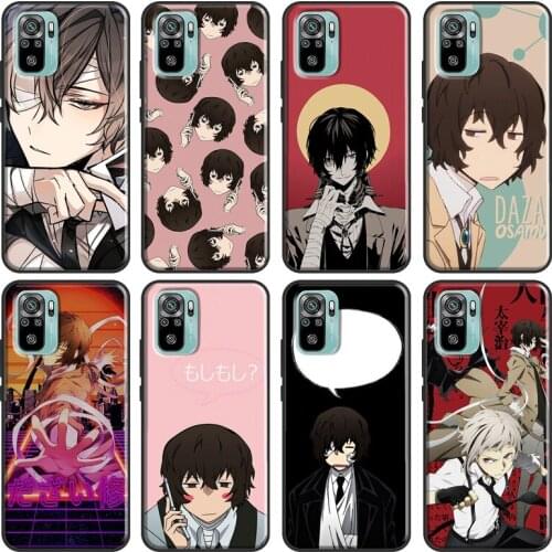 Dazai Osamu Bungou Stray Dogs Cover For Redmi 9 9A 9C 9T 7A 8A For Xiaomi Redmi Note 8 Pro 9S 8T Note 7 9 10 Pro Case