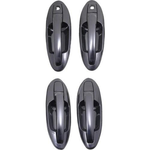 BLACK 4PCS OUTER DOOR HANDLE FOR HYUNDAI SONATA EF 02