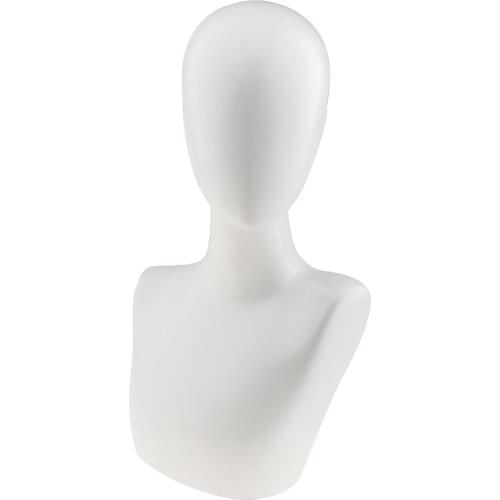 Male Female Mannequin Head Bust Store Retail Wig Hat Jewelry Display Holder
