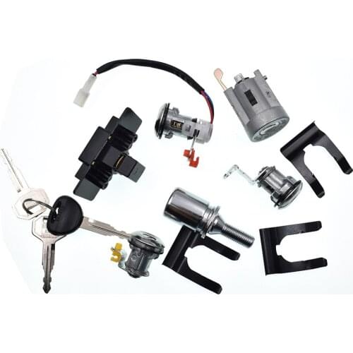 Lock Cylinder Key Set for Mitsubishi Pajero 2 II 1990-2004 MR259744 MR259766 V33 V364G54 4G64 4M40 6G72 V31W V32W V33 V36