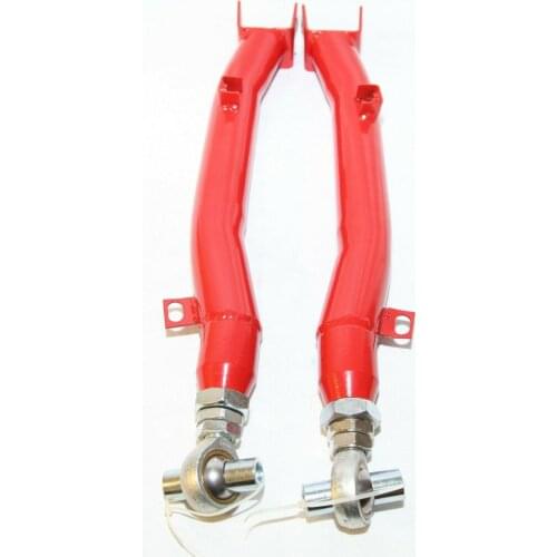 Lower adjustable trailing fit for 93-07 Suba*ru Imprez@ EJ20 EJ25 4-Door RED REAR Lower Adj.Trailing Arm