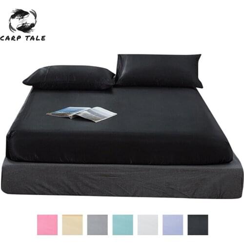 New Quality Silk Smooth Mattress Protector Cover for Bed WettingHypoallergenic Protection Pad Anti Mites Bed Cover 180*200cm