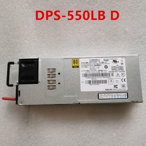 New Original PSU For Lenovo RD530 540 630 RD640 550W Switching Power Supply DPS-550LB D DPS-550LB A DPS-550LB B DPS-550LB C