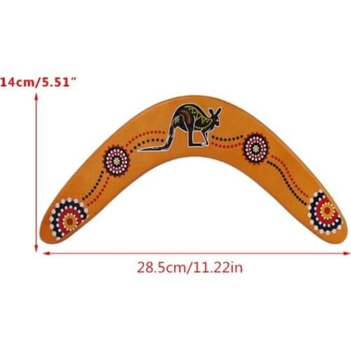 New Kangaroo Throwback V Shaped Boomerang Flying Disc Throw Catch Outdoor Game
