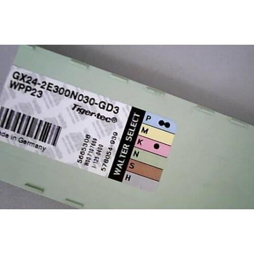 ORIGINAL 10PCS CARBIDE INSERT GX24-2E300N030-GD3 WPP23