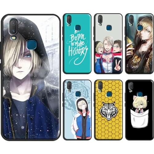 YURI!!! on ICE Yuri Plisetsky Case For Vivo V17 Neo V20 SE Y1S Y12 Y17 Y30 Y50 Y70 S1 Y91C Y20 S Y11 2019 Back Cover