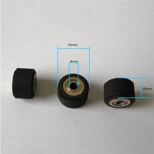 Word cutter Roller Spare Parts 4x10x16mm Pressure Roller Wheel Paper Feed for Roland Cutting Plotter Cutting Machine