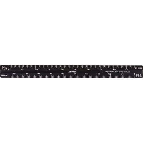 Measurement Model Reference Metal Ruler For1/12 1/24 /1/32 1/35 1/48 1/72
